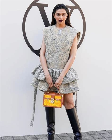 deepika padukone in louis vuitton|Deepika Padukone front row.